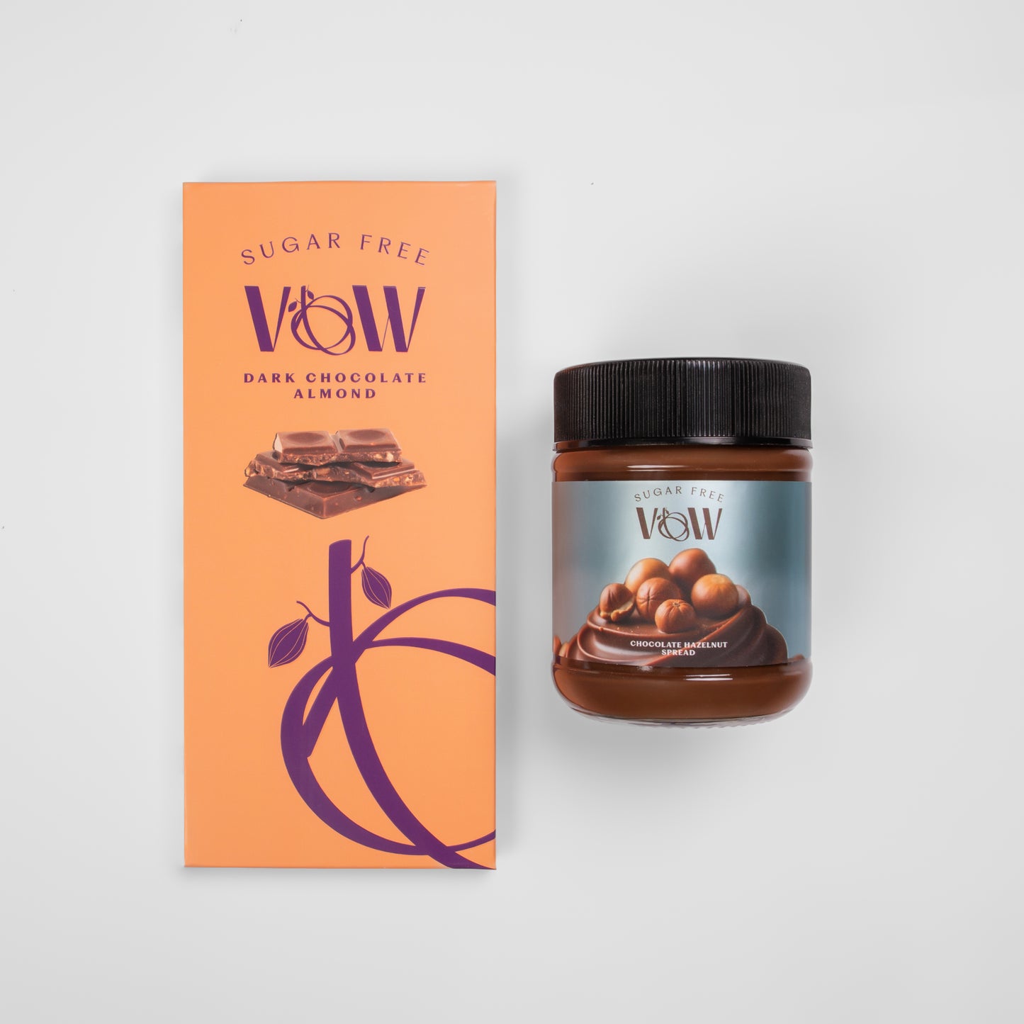 Spread and Dark Chocolate Almond