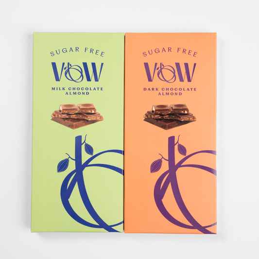 Milk Chocolate Almond + Dark Chocolate Almond
