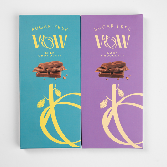 Milk Chocolate Plain + Dark Chocolate Plain
